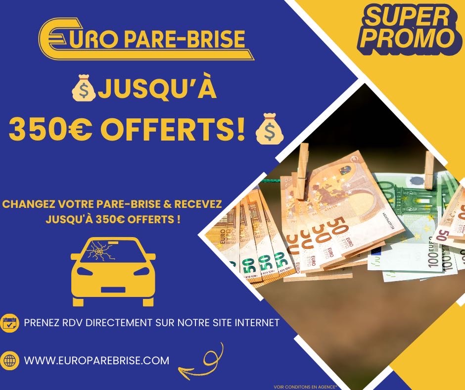 Offre exceptionnelle : 350€ offerts pour le rempla